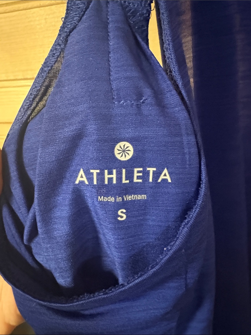 Athleta Royal Blue Racerback Tank - Picture 2 of 8